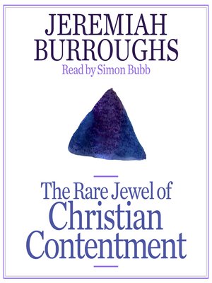 The Rare Jewel of Christian Contentment - Audiobook